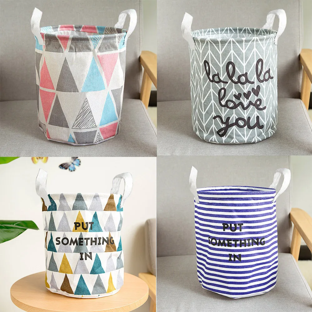 Kosz Na Pranie мешок для стирки грязной одежды складной мутиколор корзина для хранения Шкаф Ящик для игрушек контейнер Органайзер тканевая корзина#45