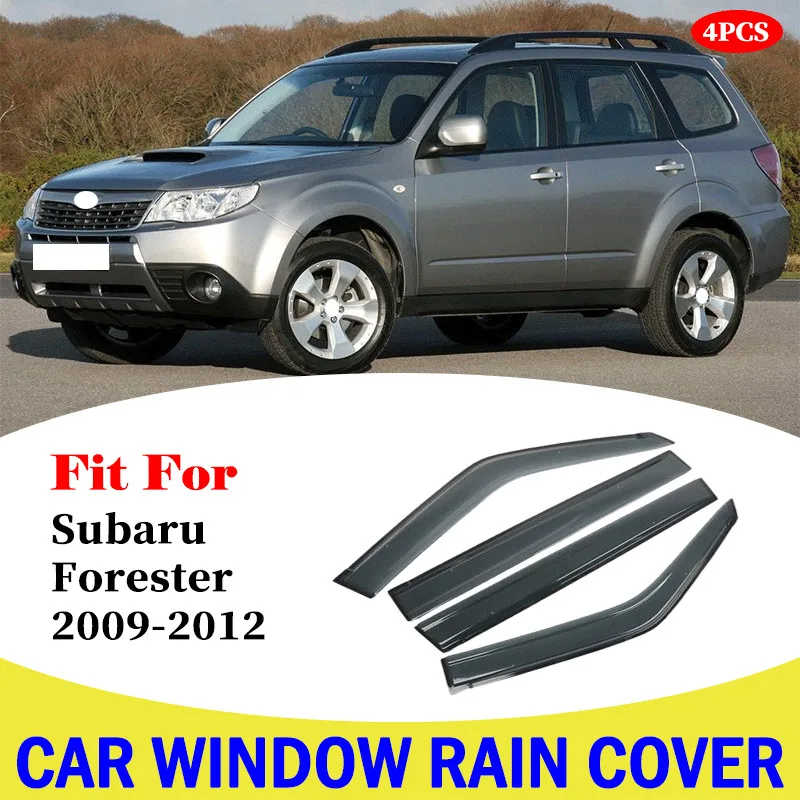 Deflectores de cubierta de lluvia para de coche, accesorios de decoración Subaru Forester protector contra el viento, visera contra la lluvia - AliExpress Automóviles y motocicletas