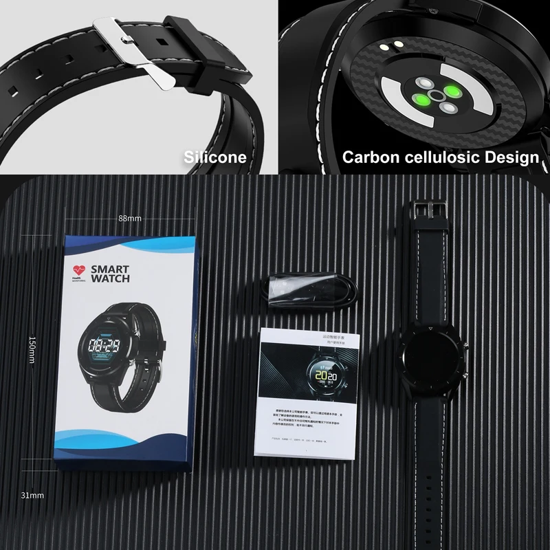 Смарт-часы для мужчин android IOS водонепроницаемый smartband smartwatch band фитнес-трекер фитнес-браслет спортивные часы для женщин