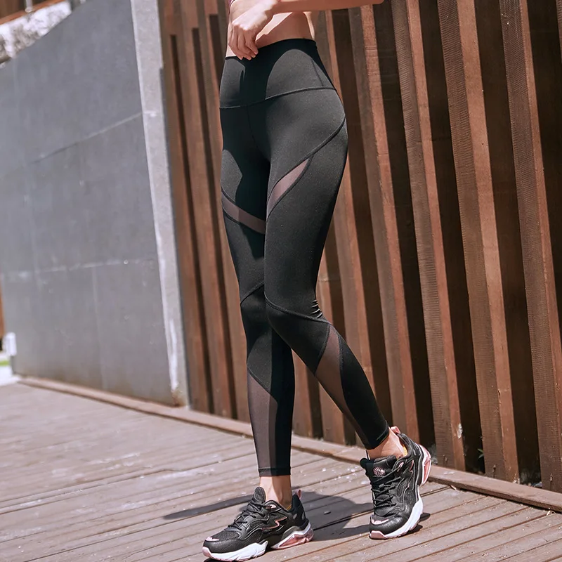 FlowerDance Romantic Gym Leggings For Running Lycra Spandex Push Up Hip Fitness Women Yoga Pants