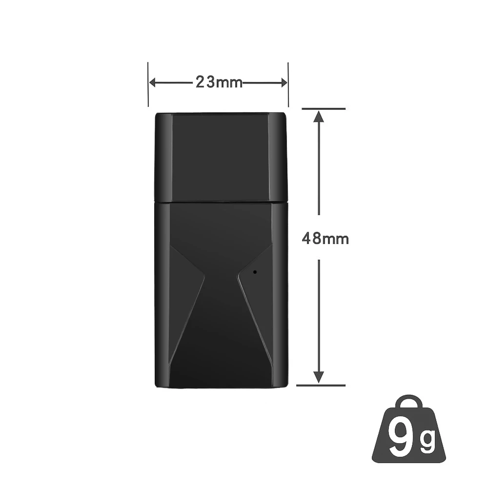 2 в 1 USB адаптер беспроводной адаптер Bluetooth Dongle BT5.0 музыкальный аудио приемник передатчик для ПК/компьютера/смартфона/планшета