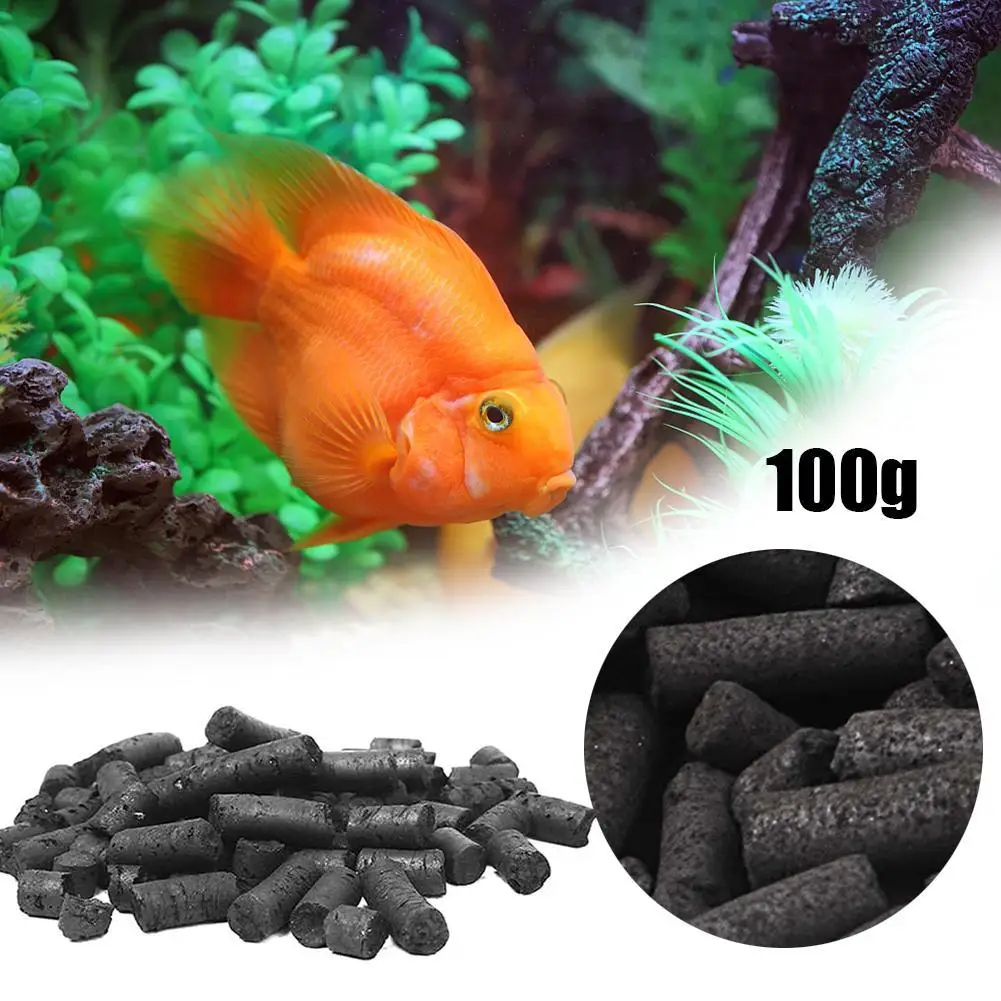 Helderheid Gelukkig Fascinerend 100G Aquarium Filtratie Producten Activated Houtskool Carbon Pellets  Aquarium Zuivering Filter Voor Zoet Water En Zout|Filters & Accessoires| -  AliExpress