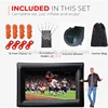 8FT 16FT  Fast Shipping Inflatable Portable Outdoor And Indoor Movie Theater Projector Screen With All Accessories 2