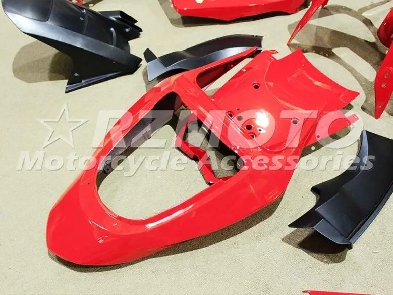 4 подарка горячий ABS Полный комплект обтекателя подходит для Kawasaki ZX6R 2003 2004 ZX-6R 03 04 Ninja 636 Обтекатели на кузов набор красного цвета