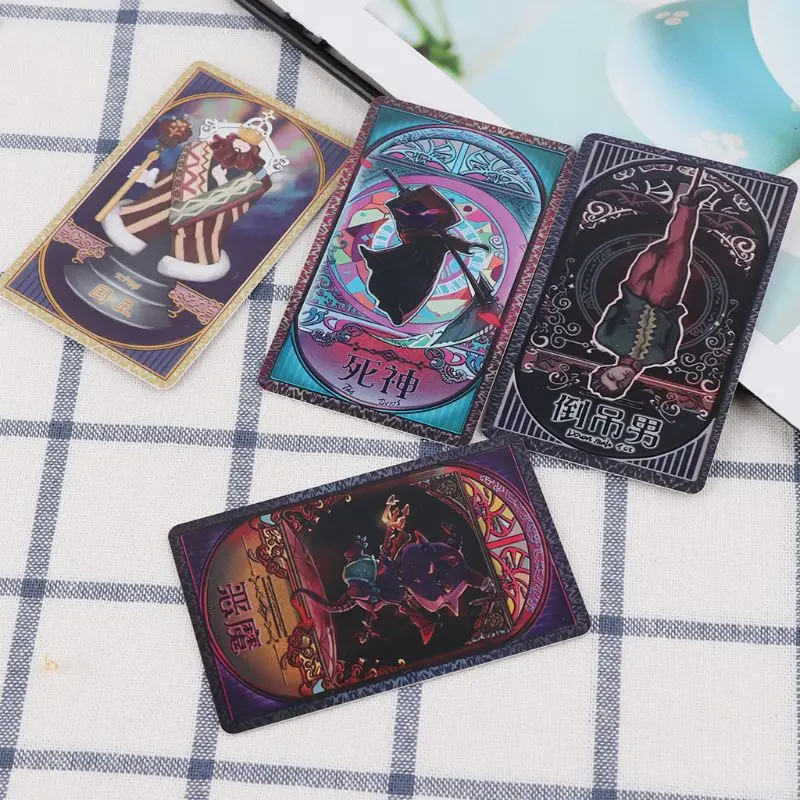 

Creative PVC Waterproof Tarot Mythic Fate Divination For Fortune Card Games Y51D