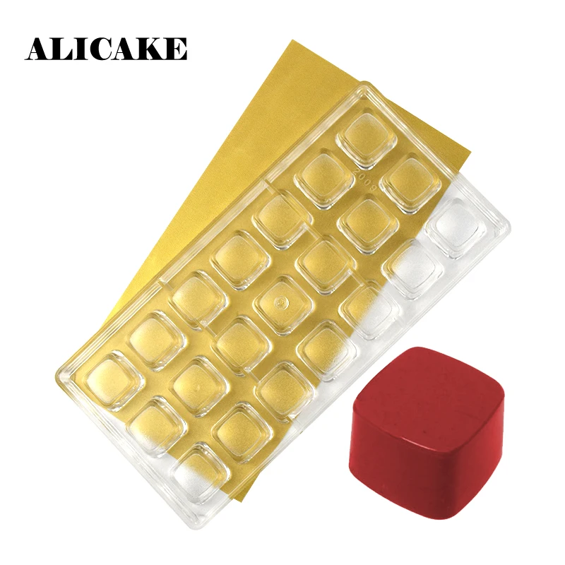 

Chocolate Bar Baking Mold Chocolat Polycarbonate Plastic Filled Chocolate Candy Form Mould Baking Pastry Molds Bakery Tools