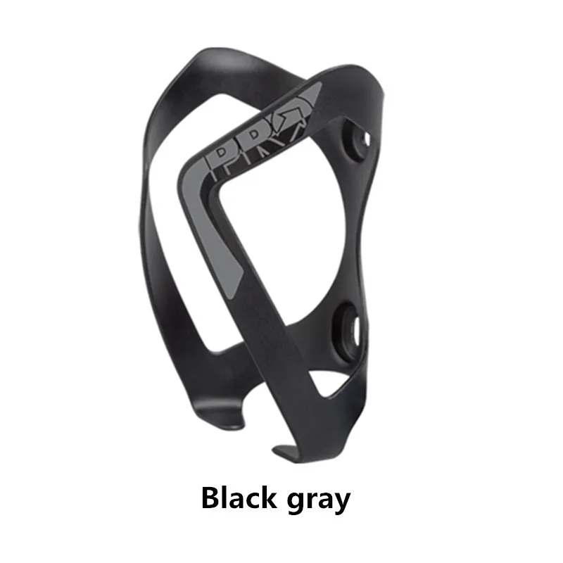 Black gray SHIMANO PRO Алюминиевый сплав горный велосипед, мотоциклетные универсальная бутылка клетка абсолютно - Цвет: Black gray