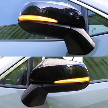 

Dynamic Indicator Blinker Side Mirror Indicator LED Turn Signal Light For Toyota Alphard Vellfire AH30 16-19 RAV4 Highlander