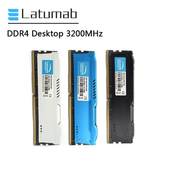 

Latumab DDR4 4G 8G 16G RAM Desktop Memory 3200MHz PC Memory PC4-24000 RAM Memory Module