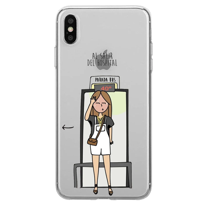 TPU Мягкий силиконовый чехол из ТПУ для iPhone X10 XR XS MAX 7 8 8Plus 5s SE 6 6S 6Plus - Цвет: TPU