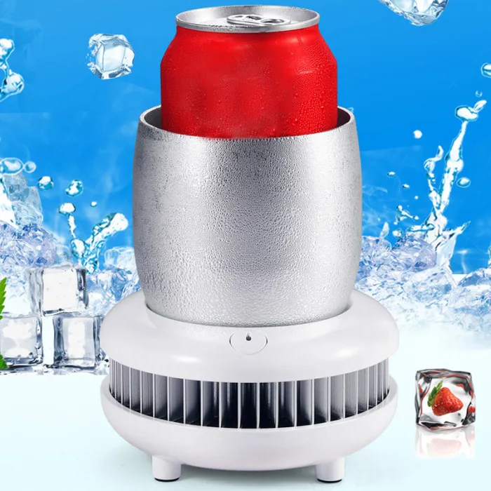 Quick Cooling Cup Refrigeration Cooler for Car Office Cold Drink Beer Beverage Summer TB Sale