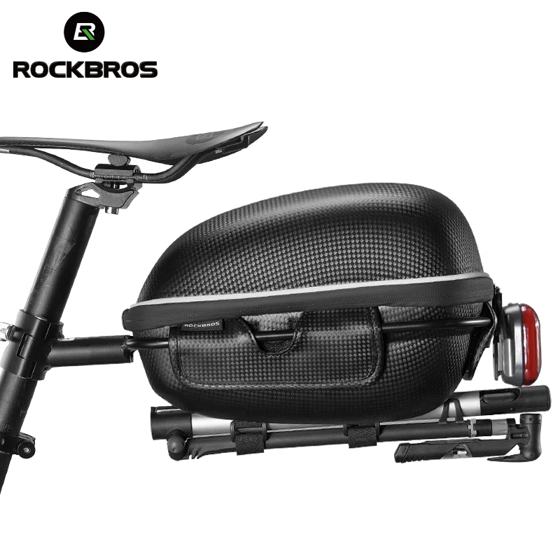 ROCKBROS велосипедная сумка водонепроницаемая жесткая оболочка подвесной задний