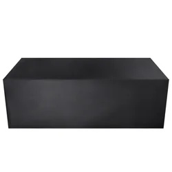 Waterproof Outdoor Patio Furniture Covers - Durable Protection - 170X94X70cm (Black)