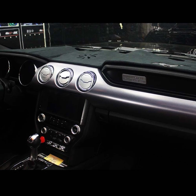 GTinthebox панель управления коврик солнцезащитный Чехол Подушка для Ford Mustang