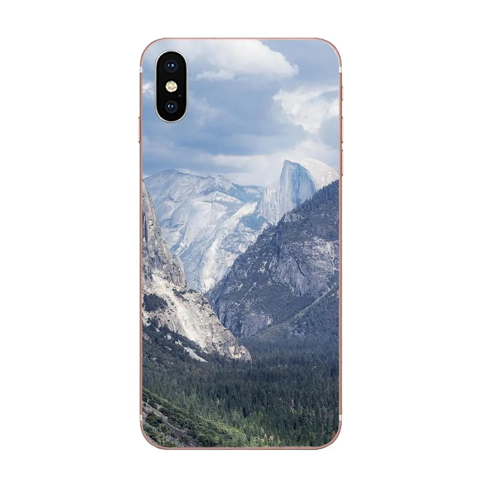 Для huawei P7 P8 P9 P10 P20 P30 Lite Mini Plus Pro TPU Coque чехол для горного леса облака - Цвет: as picture