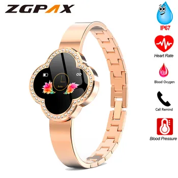 

Women Best Smart Watch Blood Pressure Blood Oxygen Heart Rate MOnitor Fitness Tracker Girls Sport Watch For Android IOS Lady