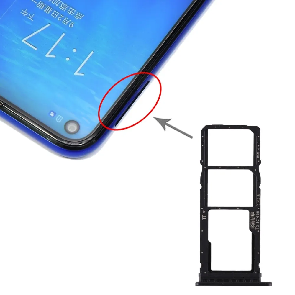 IPartsBuy лоток для sim-карт+ лоток для карт памяти Micro SD для huawei Honor Play 3
