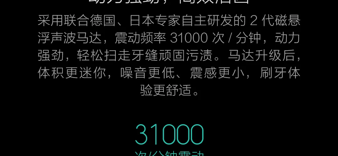 Xiao mi jia T500 mi умная электрическая зубная щетка с избыточным давлением Re mi nder персонализированный режим чистки зубов высокая частота