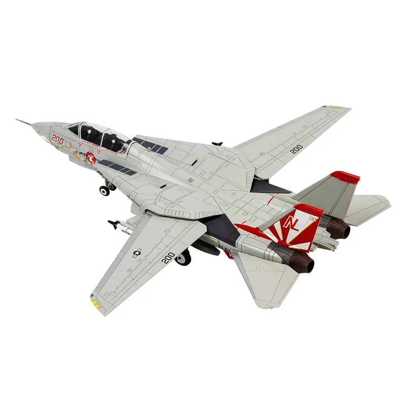 

Diecast 1/72 Scale F14 Tomcat Alloy Airplane F-14A Fighter Aircraft Model Sunset Squadron VF-111 Toy Metal Dispaly Collection