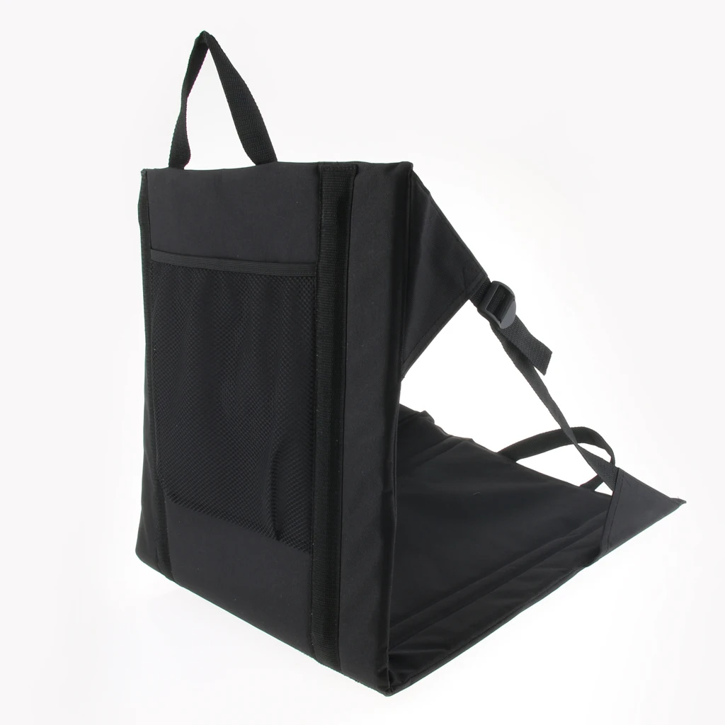 

Reclining Stadium Seat, Carry On Folding Bleacher Chair with Back Support for Bleachers Lawns and Backyards