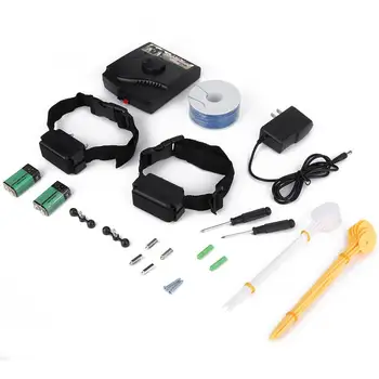 

Wireless Electric Fence For Dogs Rechargeable Waterproof Shock Dog Fence Collar Underground Pet Fencing System