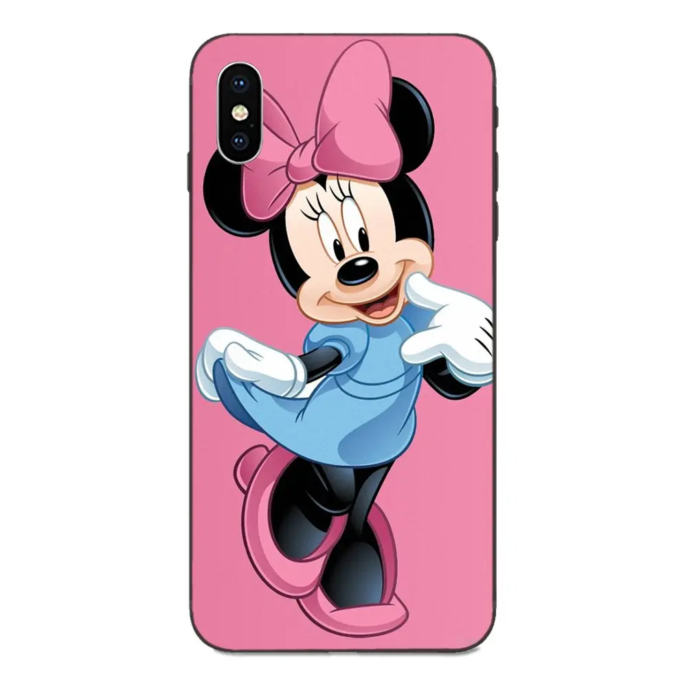Красивая Минни Мышь Стиль для Galaxy A3 A5 A6 A6s A7 A8 A9 A10 A20E A30 A40 A50 A60 A70 A80 A90 плюс печати чехол для телефона