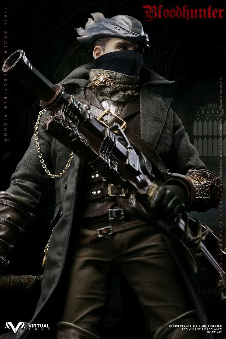 VTS TOYS VM-024 1/6 Blood Hunter 12inch Collection Action Figure Cosplay Dolls for Fans Hobby Present