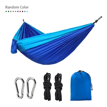 

300*200cm Portable Camping Parachute Hammock Survival Garden Outdoor Furniture Sleeping Swing Travel Double Hanging Bed