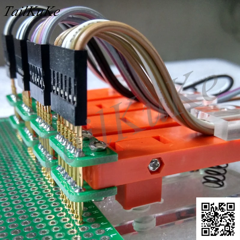 Испытательный стеллаж PCB Clamp приспособление Jig зонд загрузка программирования