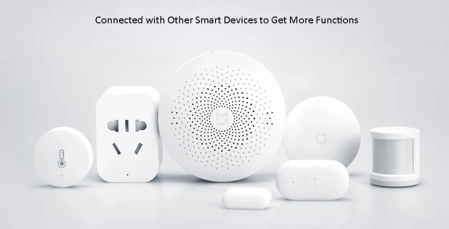 Xiaomi Smart Home Automation Mijia Smart Gateway 2 Zigbee Интеллектуальный веб Wifi радио Светодиодный выключатель domotica domotique