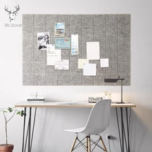 Note-Board Planner Photo-Display Wall-Decoration Letter Felt Home-Decor Office Nordic-Style