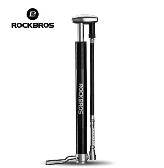ROCKBROS 160 PSI велосипедный насос воздушный насос Schrader& Presta клапан дорожный MTB велосипед Алюминиевый сплав велосипедный насос