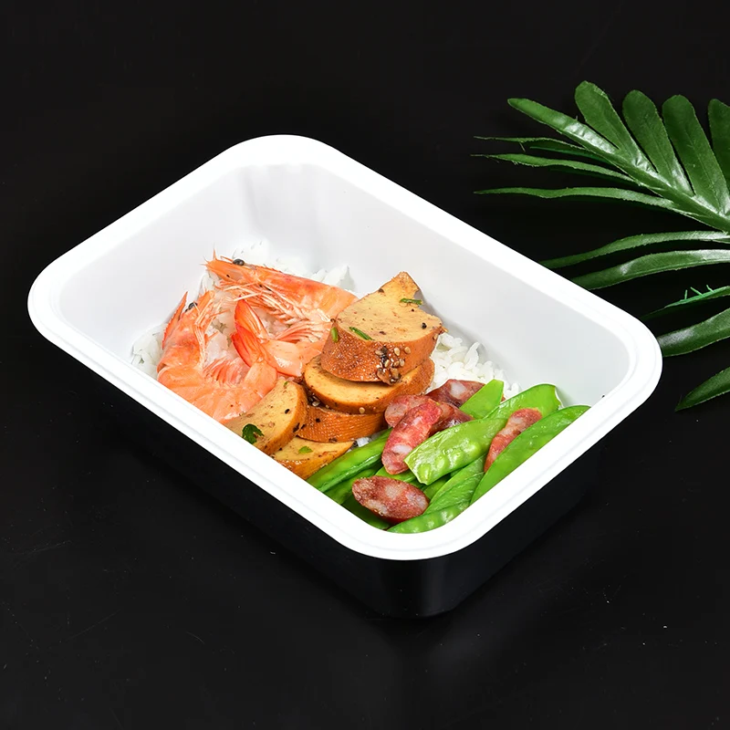 Одноразовый пластиковый Ланч-бокс Bento