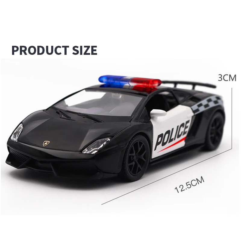 rc lamborghini police car