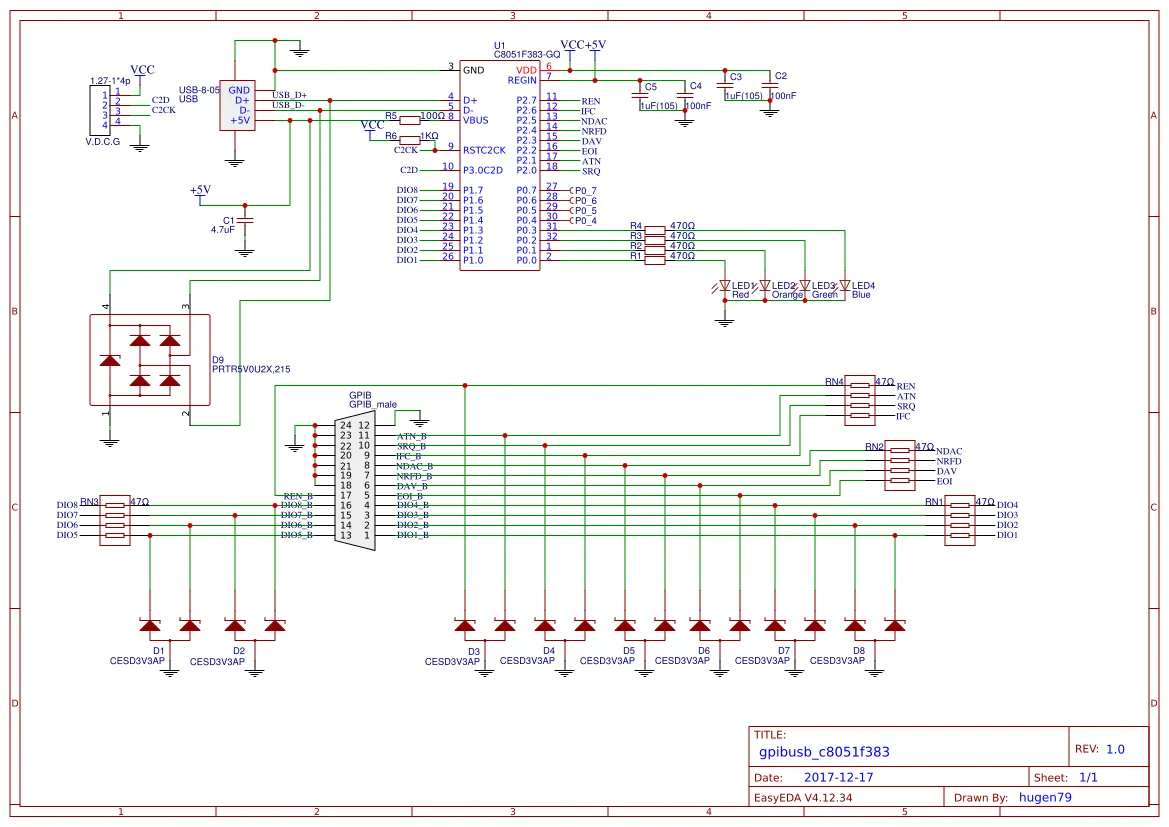 GPIB к USB/GPIB преобразования USB/GPIB-USBCDC совместимый Prologix IEEE-488 интерфейс управления прибором H021