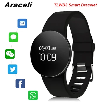 

TLWD3 Smart Bracelet OLED Screen Bluetooth Watch IP67 SmartBracelet Waterproof Sport Pedometer Wristband TLWD3 Smart Bracelet