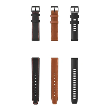 

Original 20mm Smart Watch Replacement Watch Band for BlitzWolf BW-HL2 Fitness Wristband PU/ Silicone Leather Watchband Strap