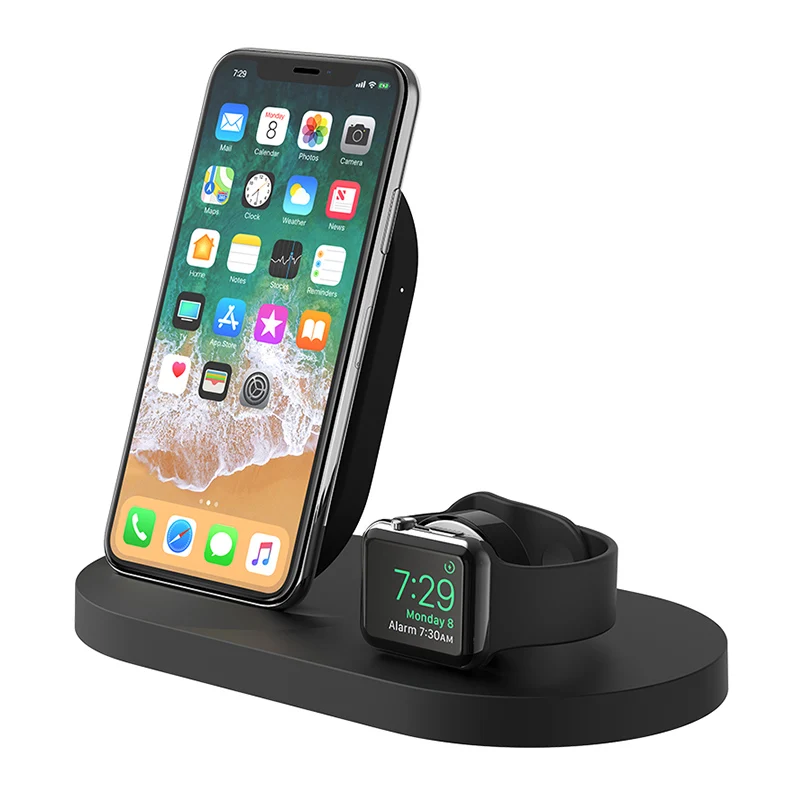 consultant Reisbureau Contour Belkin Belkin Draadloze Oplader Apple Xs / Max + IWatch4 + USB A Drie In  een Android|Gereedschapsdelen| - AliExpress