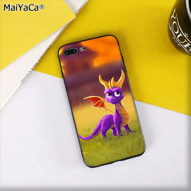 A13 MaiYaCa Spyro Дракон Новинка чехол для телефона Fundas чехол для iPhone 11 pro XS MAX 8 7 6 6S Plus X 5 5S SE XR чехол - Цвет: A13