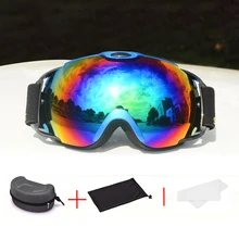 Взрослые горные лыжные очки женская маска снегоход спортивные снежные очки женские Сноубординг защитные очки лыжные Gogles