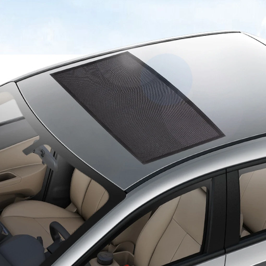 

Sunroof Sunshade Cover Car Front Rear Window Curtain Sun Protection Mesh Visor Solar Dust Shield