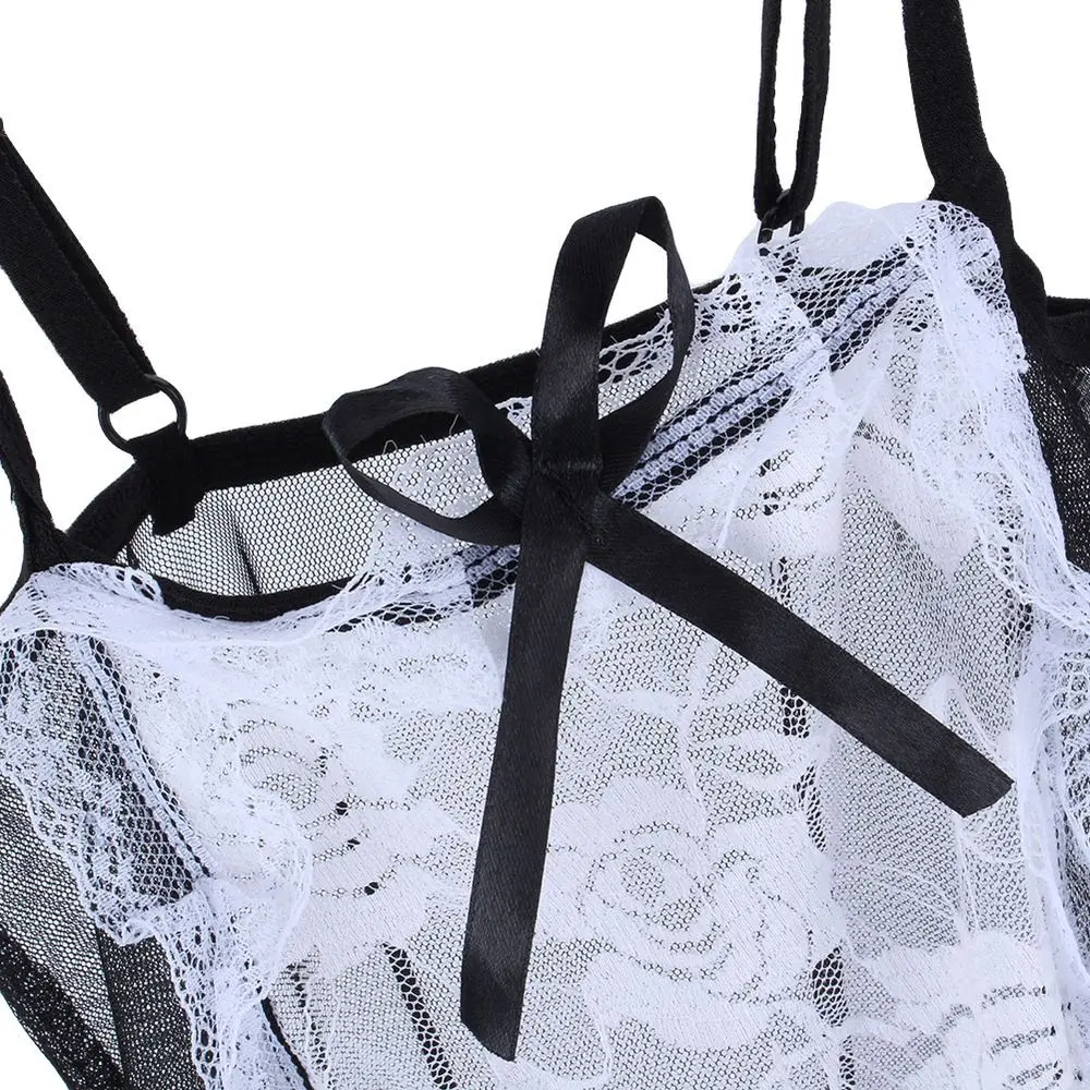 Cosplay&ware Maid Suit Thin Transparent Classical Erotic Lace Miniskirt Outfit 6pcs Set Cosplay Role Play Sexy Perspective Lingerie Underwear -Zentai shop online Hc0809da54e7f485aa9bf0339dc1daf7bX.jpg