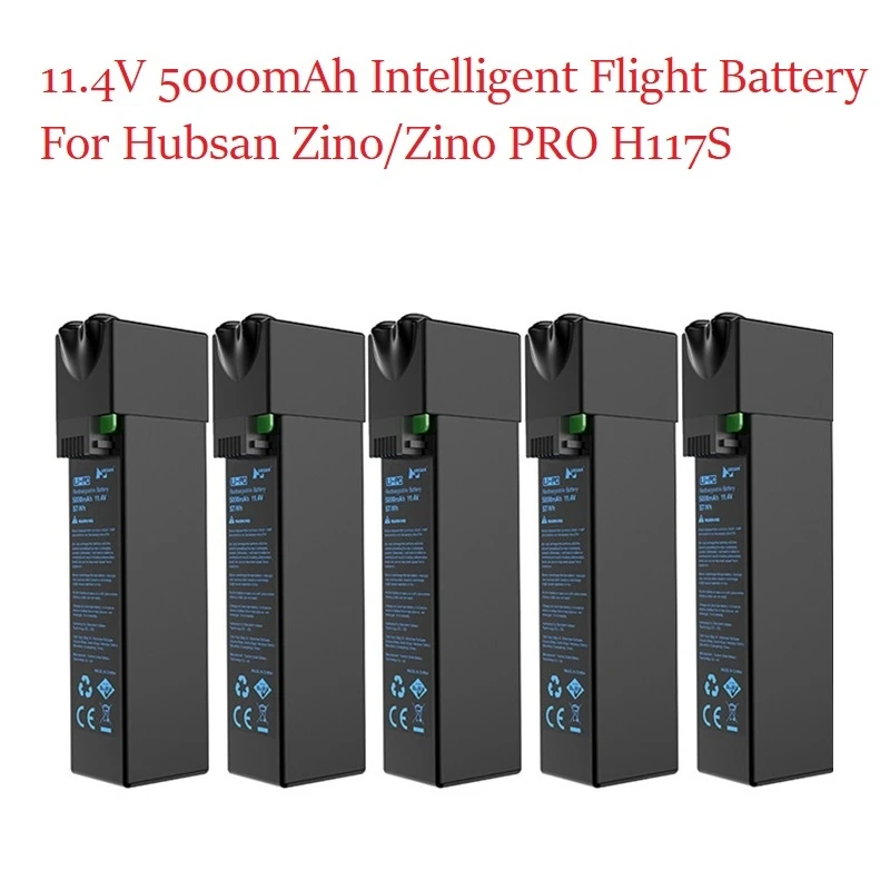 Upgrade 11.4V 5000mAh Rechargeable battery for Hubsan Zino/Zino PRO ...