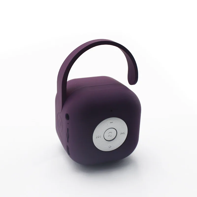 Мобильный телефон мини Bluetooth 4,1 динамик радио Bluetooth динамик TF карта маленький динамик для отправки пластиковый защитный чехол - Цвет: B