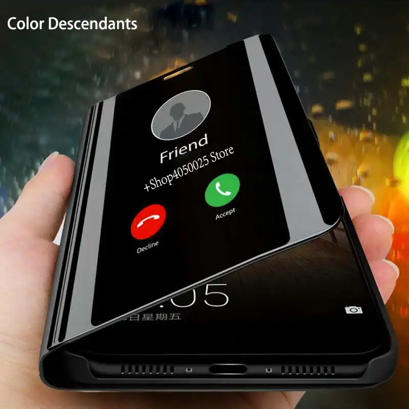 スマートミラーケースのためのy81 ケースfundas磁気革フリップカバー用y81s Y81i Y81 5sのiフォン生体内y 小箱 フリップケース Aliexpress