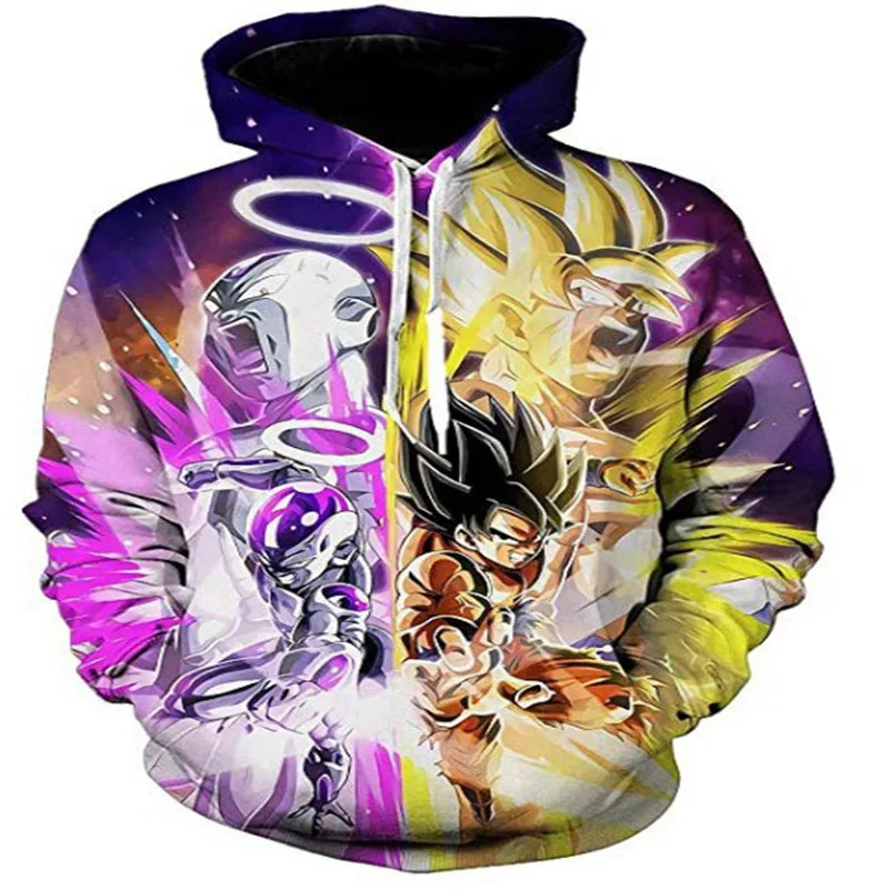 Аниме Dragon Ball супер-толстовки с капюшоном 3D принт сын Толстовка Гоку толстовка хип хоп повседневное пальто, толстовки Повседневная куртка с капюшоном Dragon Ball Z - Цвет: 32