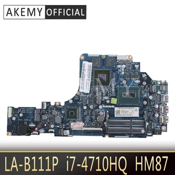 

HD 5B20G57047 FOR Lenovo Ideapad Y50-70 Laptop Motherboard ZIVY2 LA-B111P SR1PX I7-4710HQ HM87 860M 2GB Tested