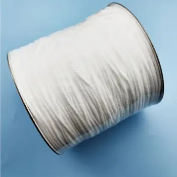 

100/200 Yards Elastic Rubber Band 3mm Round Elasticity Strap Rope for DIY Face Mouth Mask Crafts