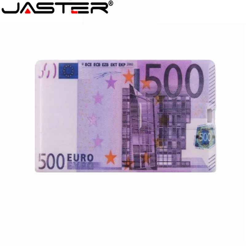 Водонепроницаемый супертонкий флэш накопитель JASTER для кредитной карты USB на 32 ГБ