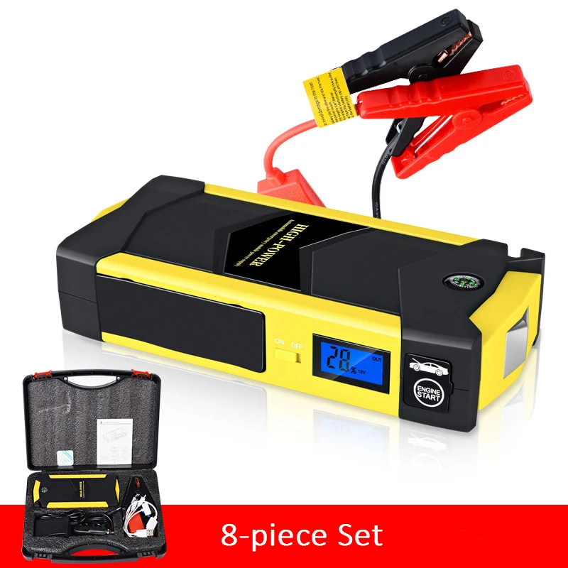 12V Auto Starthilfe Start Gerät Batterie 28000mAh Power Bank für Handys Tragbare  Ladegerät Auto Auto Buster Notfall booster - AliExpress